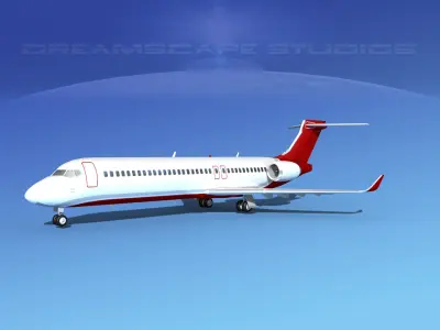 Comac ARJ21-700 Corporate 1 3D model