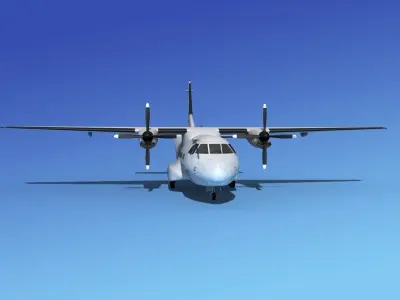 Casa CN-235 CASA 3D model