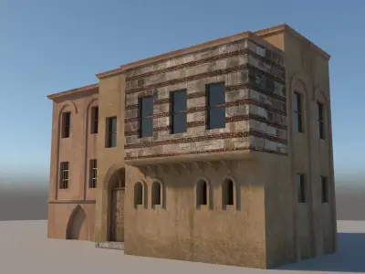 Medieval House 3D model