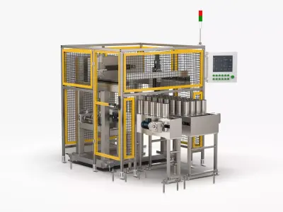 Cylinder Liner Pressing Machine 3D model