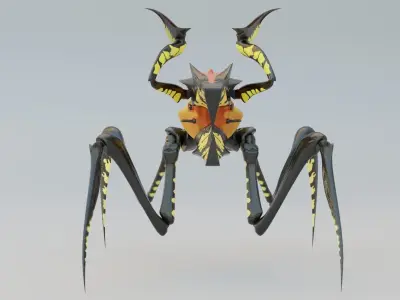 Starship troopers Warrior bug  3D model
