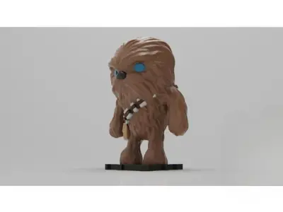 Chewbacca 3D Printing Creation 3D print model