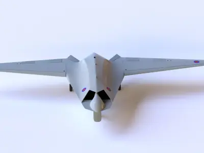 BAE Systems CORAX RAVEN - Low Observable Rotorcraft Testbed - 3D model