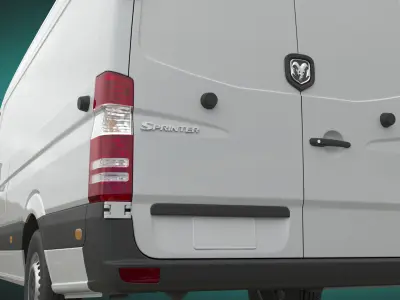 Dodge Sprinter 2500 PanelVan L3H2 3D model