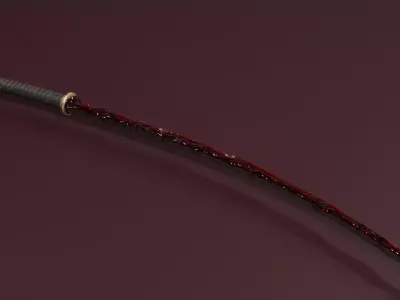 RIVERS OF BLOOD - ELDEN RING WEAPON 3D model