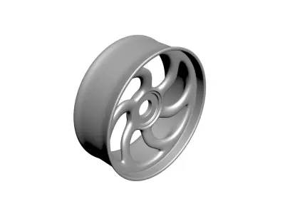 Car Rim Wheel 3D model