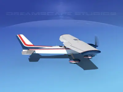 Cessna 152 Commuter V06 3D model