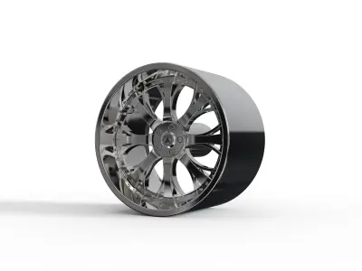 ASANTI AF153 WHEEL 3D MODEL 3D model