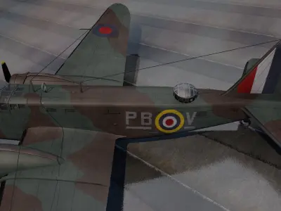 Douglas Digby Mk-1 - RCAF 3D model
