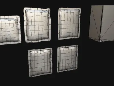 ROKA Field Ration Type-01 Meal 1 Low-poly 3D model