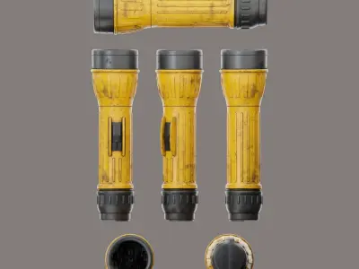 Flash Light 3D model