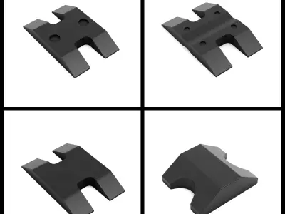 100 Hard Surface Kitbash 3D model