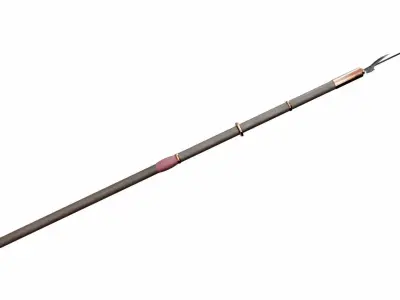 Yari spear Low-poly 3D model