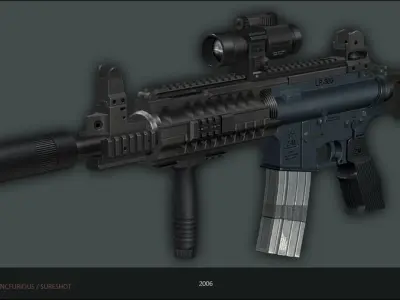 IR300 SIRS Low-poly 3D model