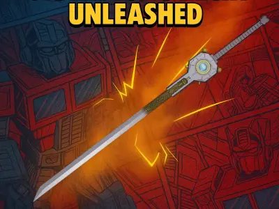 Transformers Cybertron Sword 3D Digital download 3D print model