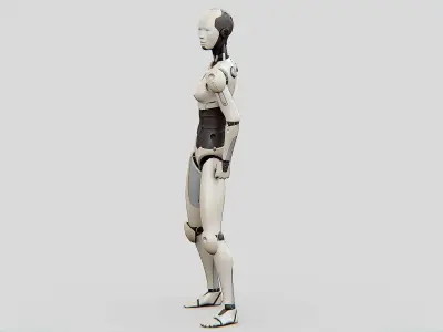 HUMANOID M-3200 Rigged for Unreal Engine - Unity - MIXAMO  3D model