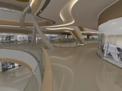 Shopping Mall 4 3D model