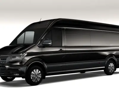 MAN TGE Van L4H2 2017 3D model