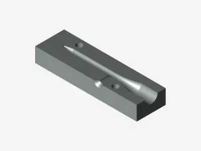 Golf Tee injection mold Free 3D model