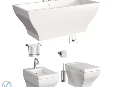 Villeroy Boch La Belle part 1 3D model