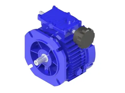 Motor-variator TXF10 3D model