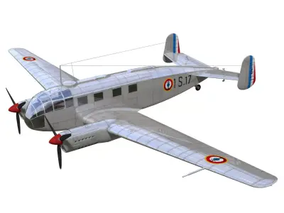 SNCAN nc-701 Martinet 3D model