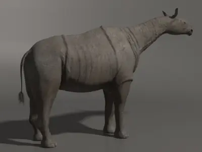 Indricotherium 3D - Pre-historic mammal 3D model