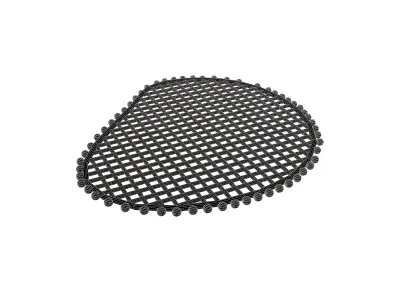 Fishing Net v1 001 Low-poly 3D model