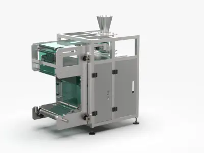 Automatic Granule Packing Machine 3D model