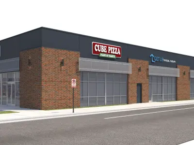 Retail-131 Retail Store B 3D model