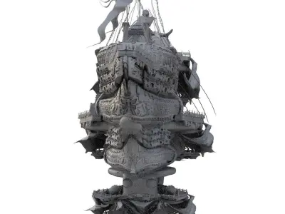 Dragon Zeplin 3D model