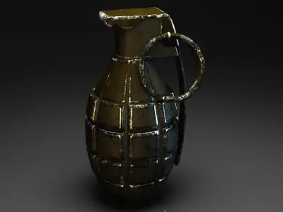 Hand Gernade 3D model