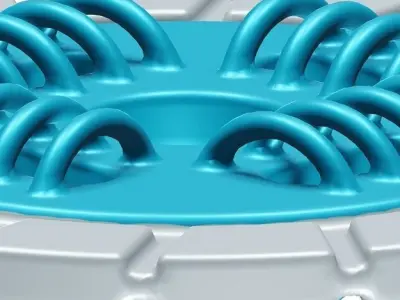 Toddler Clutch Plate Toy 3D model