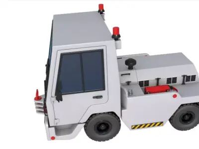 Aircraft Tow Tractor Generic 3D model