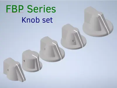 FPB Series Knob Set 3D print model