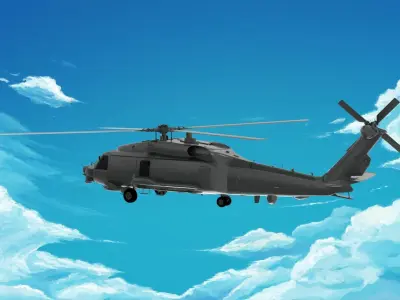 Sikorsky SH-60 Seahawk 3D model
