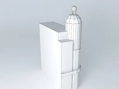 Snowball building 3D model