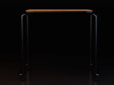 Coffee Table Free low-poly 3D model buy