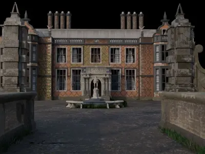 Tommy Shelby Peaky Blinders Arley House Arrow House Cheshire 3D model