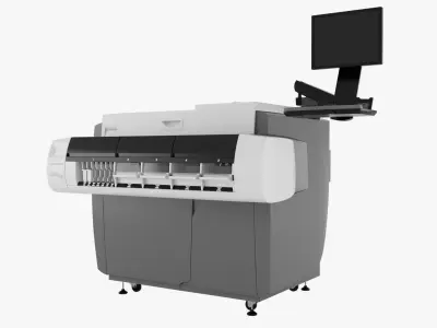 Abbott Architect i2000SR Immunoassay Analyzer 3D model