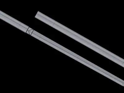 Kusanagi Katana Sword 3D model