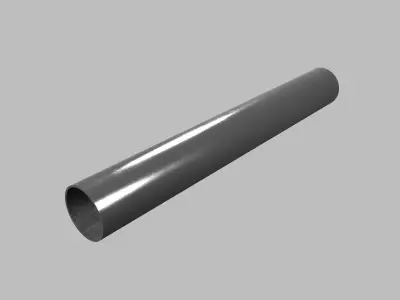 Steel pipes 3D model