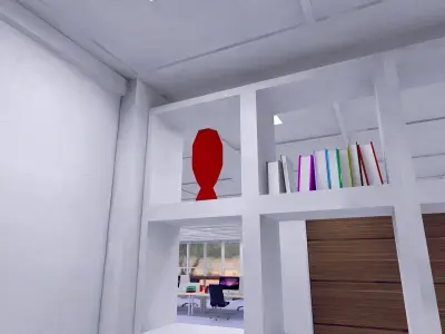 Vase SHC Quick Office LM Low-poly 3D model