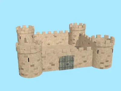 Classic Castle Free 3D model