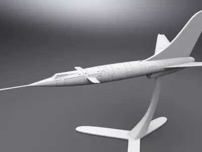 Jonny Quest Dragonfly scale model 3D print model