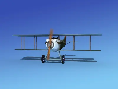 SPAD VII 3D model