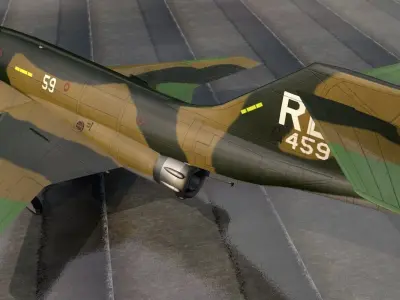 McDonnell RF-101G Voodoo 3D model