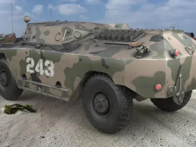 FUG OT 65 Camouflage Vray 3D model