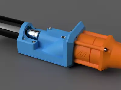 M-Jet 60 - 3D Printable Jet Drive for Electric Surfboards 3D print model