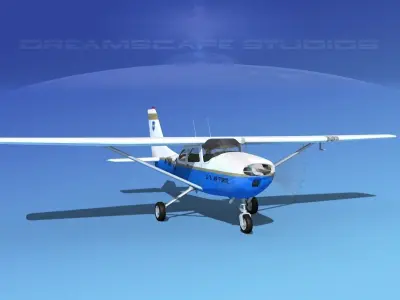 Cessna T-41 Mescalero USAF 4 3D model